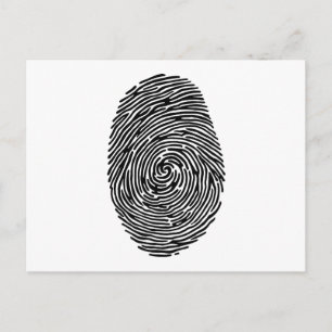 Carte Postale empreinte