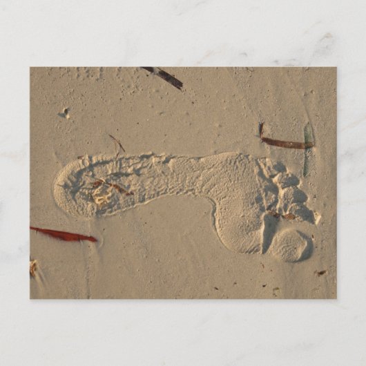 Carte postale Empreinte (Devant)