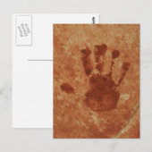 Carte Postale Empreinte (Devant / Derrière)