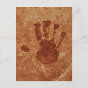Carte Postale Empreinte