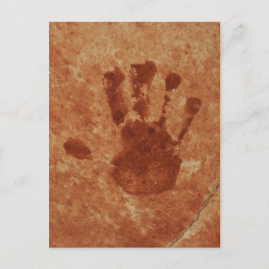 Carte Postale Empreinte (Devant)