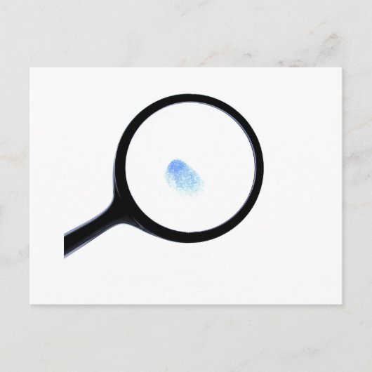 Carte Postale Empreinte CSI (Devant)