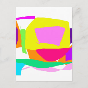 Carte Postale Empreinte droite neige en été Recette