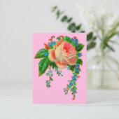 Carte Postale Empreinte florale victorienne (Debout devant)