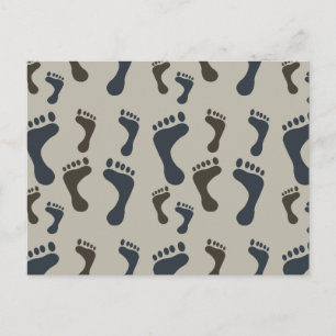 Carte Postale Empreintes