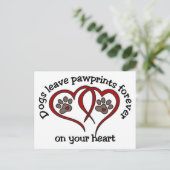 Carte Postale Empreintes (Debout devant)