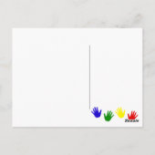 Carte Postale empreintes (Dos)