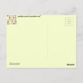 Carte Postale Empreintes de pattes (Dos)