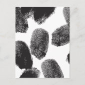 Carte Postale Empreintes digitales (Devant)