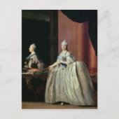 Carte Postale Empress Catherine II devant le miroir, 1779 (Devant)