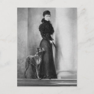 Carte Postale Empress Elisabeth Austria - Sissi, Sisi avec chien