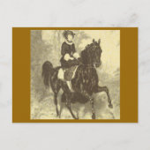 Carte Postale Empress Elisabeth équitation cheval sidesaddle #00 (Devant)