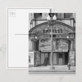 Carte Postale Empress Movie Theatre, 1939 (Devant / Derrière)