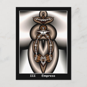 Carte Postale Empress Tarot Card
