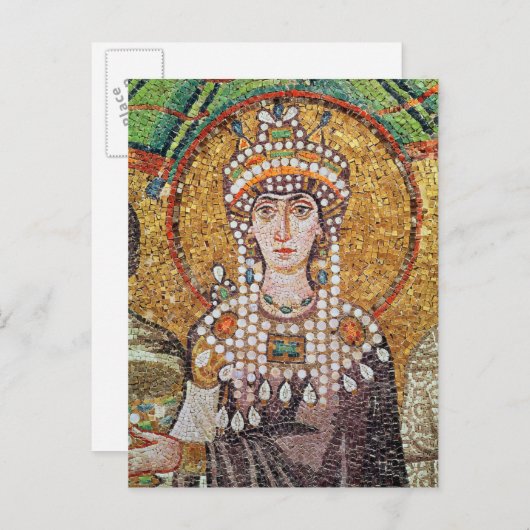 Carte Postale Empress Theodora (Devant / Derrière)