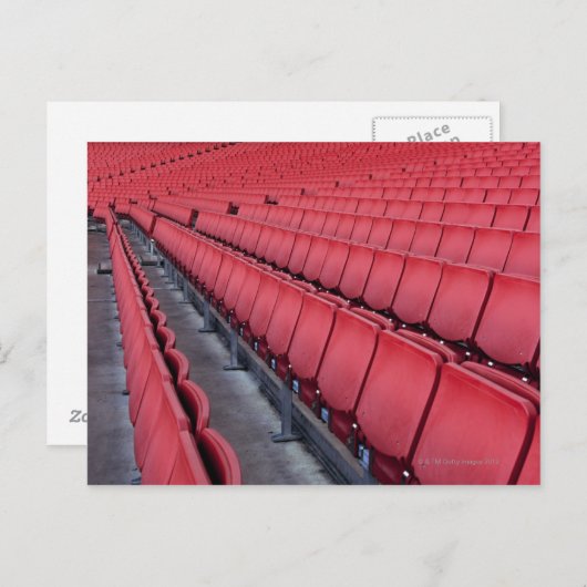 Carte Postale Empty Seats (Devant / Derrière)