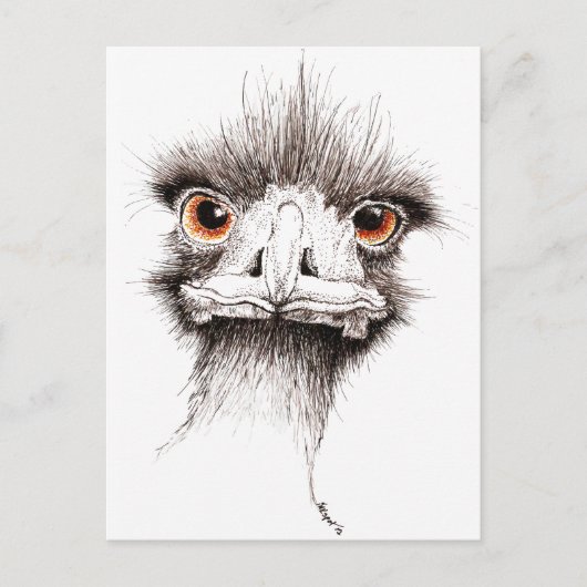 Carte Postale Emu par Inkspot (Devant)