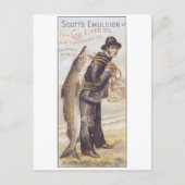 Carte Postale Emulsion Ecosse Cod Liver Huile (Devant)