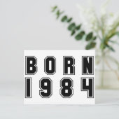 Carte Postale En 1984 noir soutenu (Debout devant)