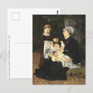 Carte Postale En Ammes Besøg - Bertha Wegmann