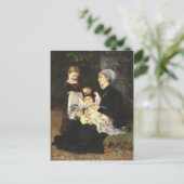 Carte Postale En Ammes Besøg - Bertha Wegmann (Debout devant)