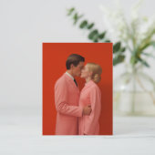 Carte Postale En amour en rouge (Debout devant)