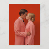 Carte Postale En amour en rouge (Devant)