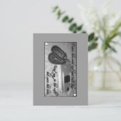 Carte Postale En attendant son appel... (Debout devant)