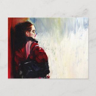 Carte postale en attente