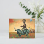 Carte Postale "En attente de voler" (Debout devant)