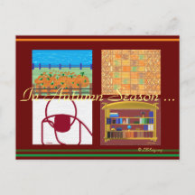 En Automne Saison 2021 Postcard