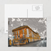 Carte postale en béton (Devant / Derrière)