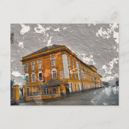 Carte postale en béton (Devant)