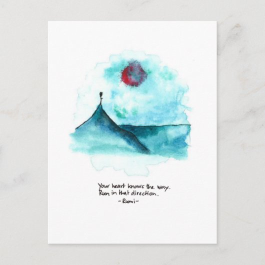 Carte Postale En bord de mer (Devant)