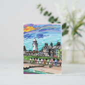 Carte Postale En bord de mer (Debout devant)