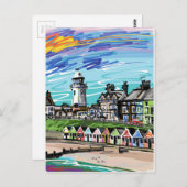 Carte Postale En bord de mer (Devant / Derrière)