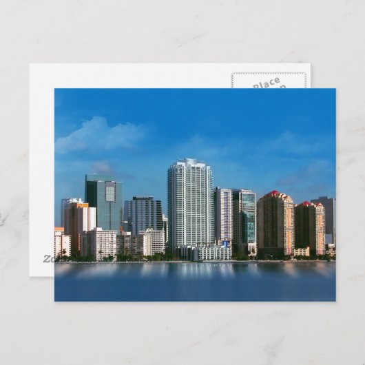 Carte postale en briques (Devant / Derrière)