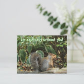 Carte postale en cas de disparition d'une personne (Debout devant)