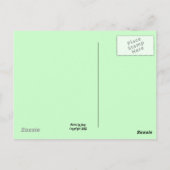 Carte postale en cas de disparition d'une personne (Dos)