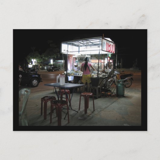 Carte postale - En-cas nocturne (Devant)