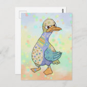 Carte postale en colère (Devant / Derrière)