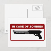 Carte Postale En Coque De Zombies (Devant / Derrière)