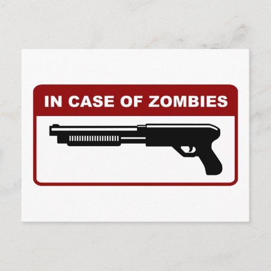 Carte Postale En Coque De Zombies (Devant)