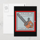 Carte Postale En Coque des zombies (Devant / Derrière)
