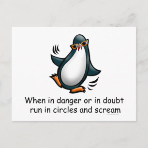 Carte Postale En danger ou en doute