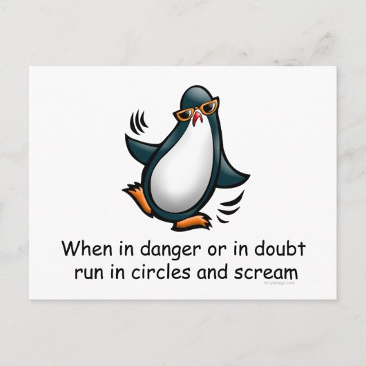 Carte Postale En danger ou en doute (Devant)