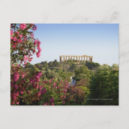 Carte Postale En Dehors De La Vallée Des Temples (Devant)
