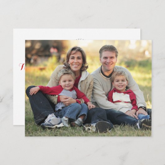 Carte Postale En déplacement Photo vacances en mouvement Faire-p (Devant / Derrière)