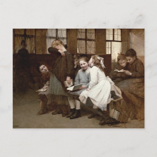 Carte Postale En détention, 1888 (Devant)