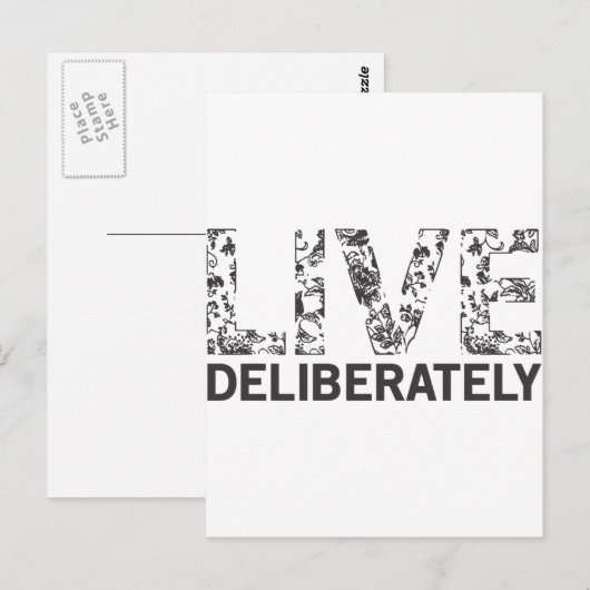 Carte Postale En direct (Devant / Derrière)